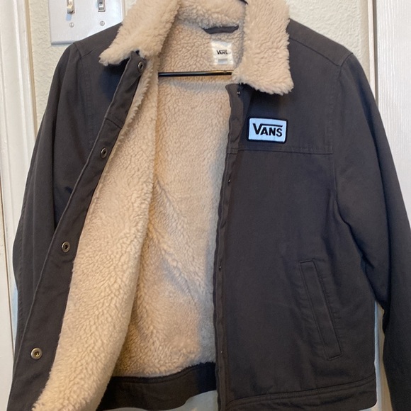 Vans gray jacket in size medium - Picture 4 of 4